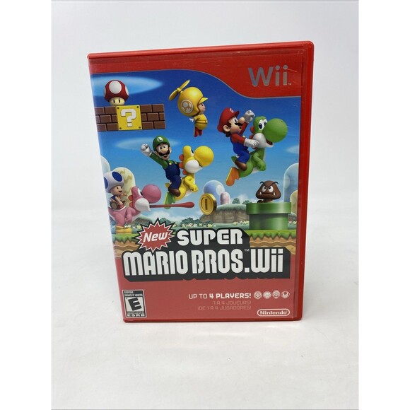 New Super Mario Bros. Wii (Nintendo Wii, 2009) Complete